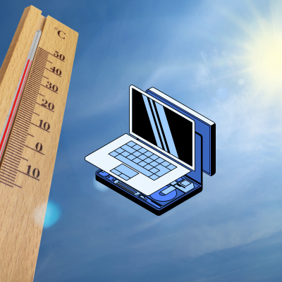 canicule perte donnéées